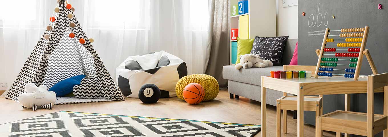 Parquet Wicanders dans une chambre d'enfant