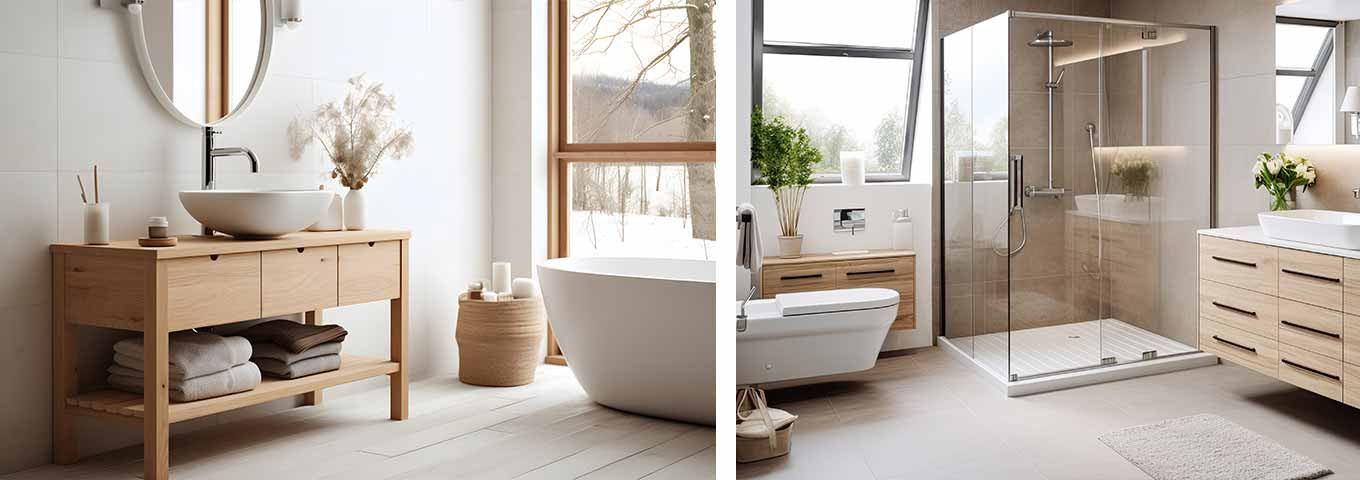 Designboden Sale Sonderposten im Badezimmer