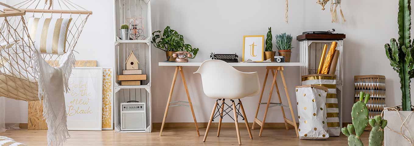 Parquet Vente Plancher de Campagne dans une chambre d'adolescent