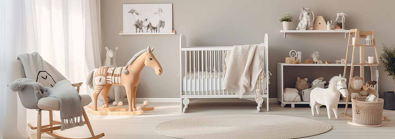 Sol vinyle Wicanders dans la chambre d'enfant