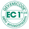 GEV-Emicode Plus sehr emissionsarm Siegel