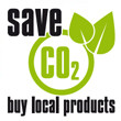 Save co2 by local products