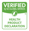 Verified by SCS Global Services Health Product Declaration